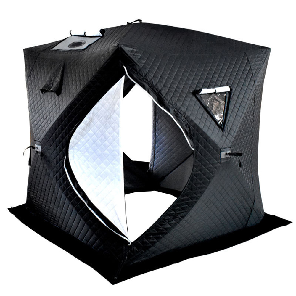 Fishing Equipment You Need - Easy Set-up Winter Fishing Tent Ice