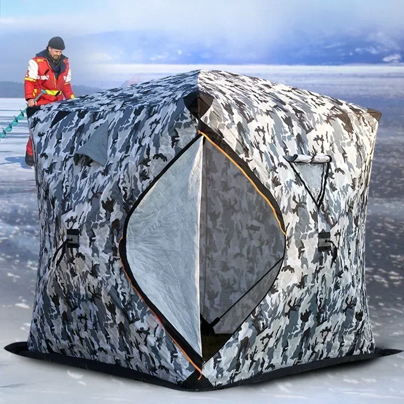 Fishing Equipment You Need - Camping Tent Ice Fishing Shelter Easy