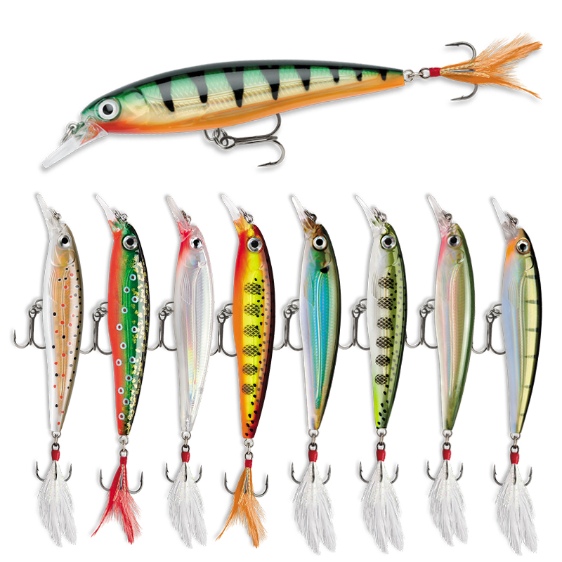 Fishing Equipment For Trout - Floating Minnow Fishing Lures 70mm 7.2g