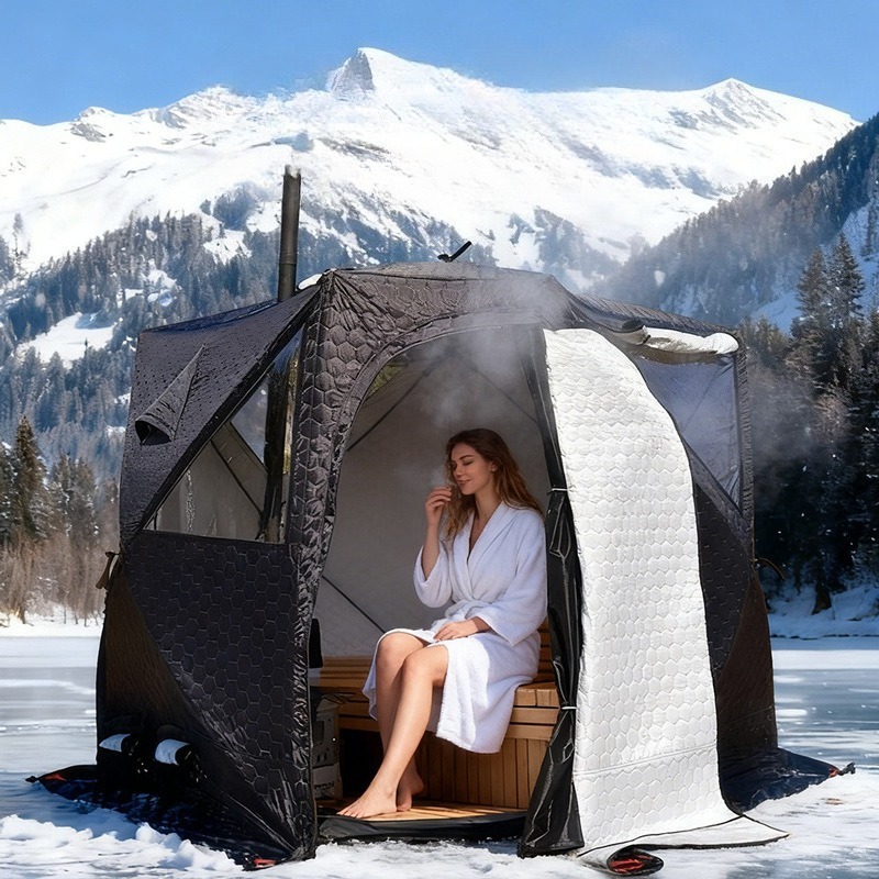 Fishing Equipment You Need - Winter Sauna Tent Winter Thicken Cold