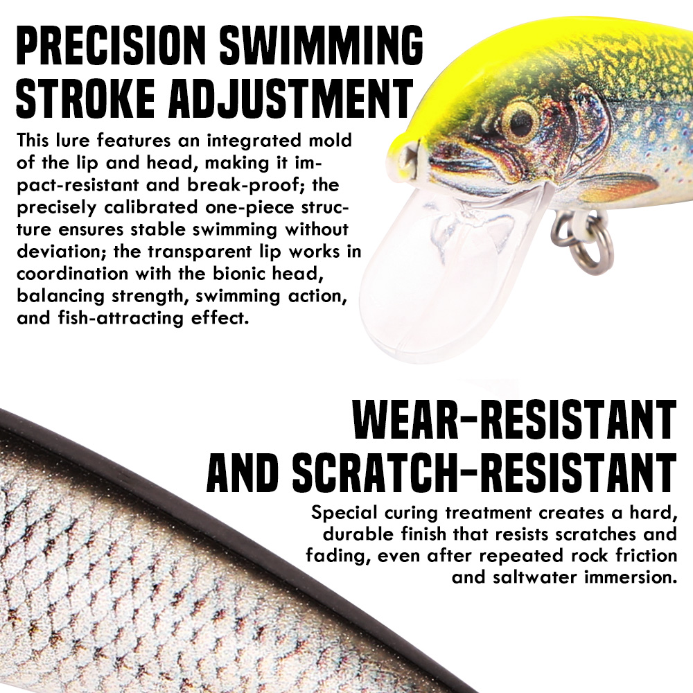 B&U Fishing Lures Sinking Minn - огляд і ціна Fishing Equipment For Trout