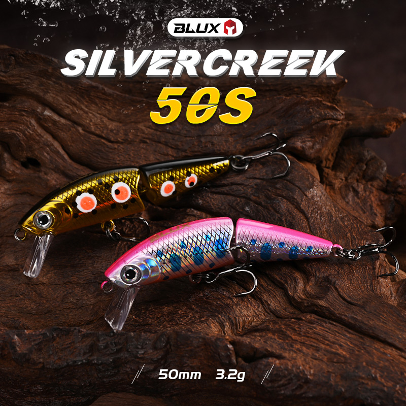 BLUX DR. Minnow Joint 50S Swim - огляд і ціна Fishing Equipment For Trout
