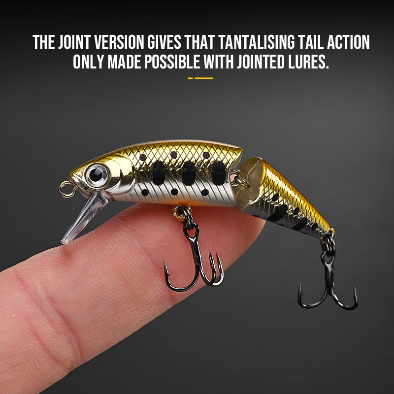 BLUX DR. Minnow Joint 50S Swim - огляд і ціна Fishing Equipment For Trout