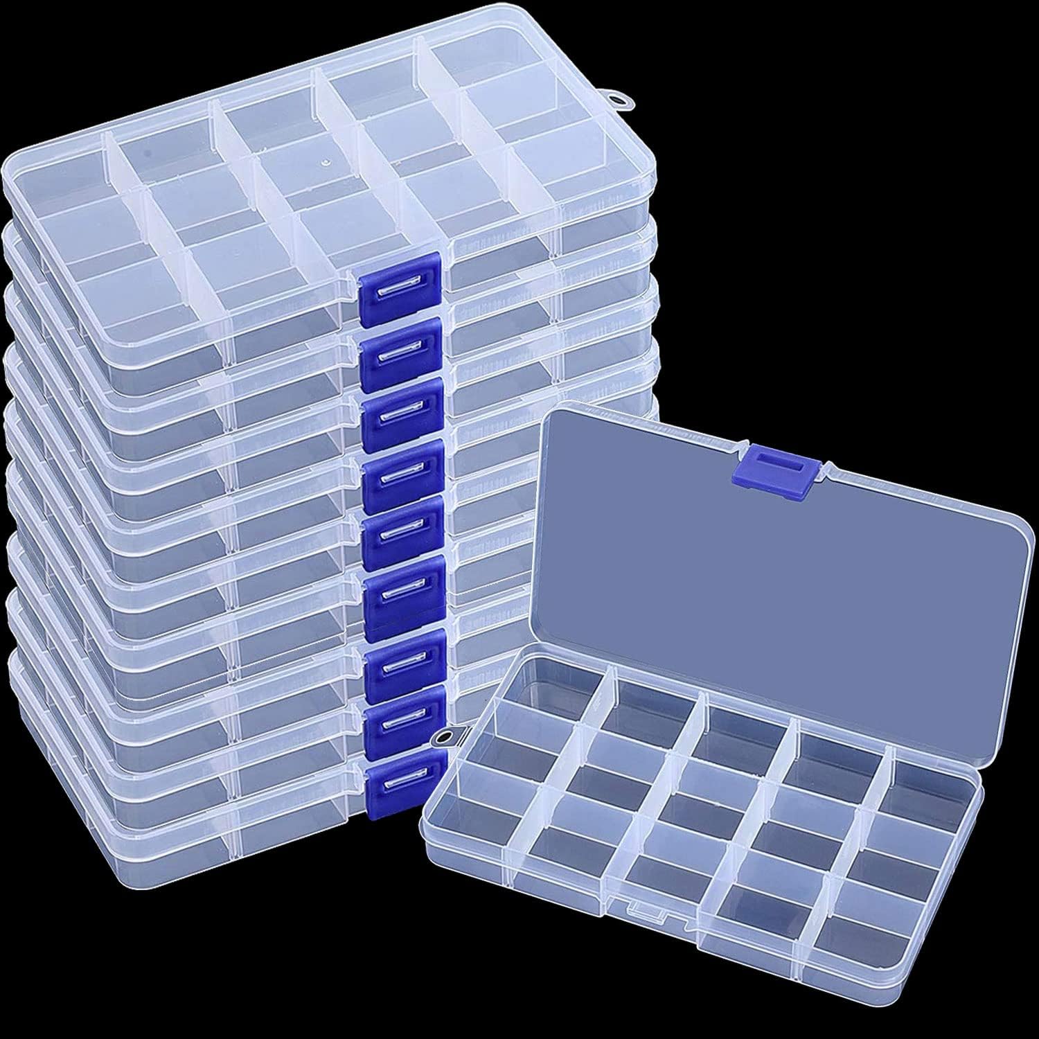 15 Grids Small Plastic Storage - огляд і ціна Tackle Box