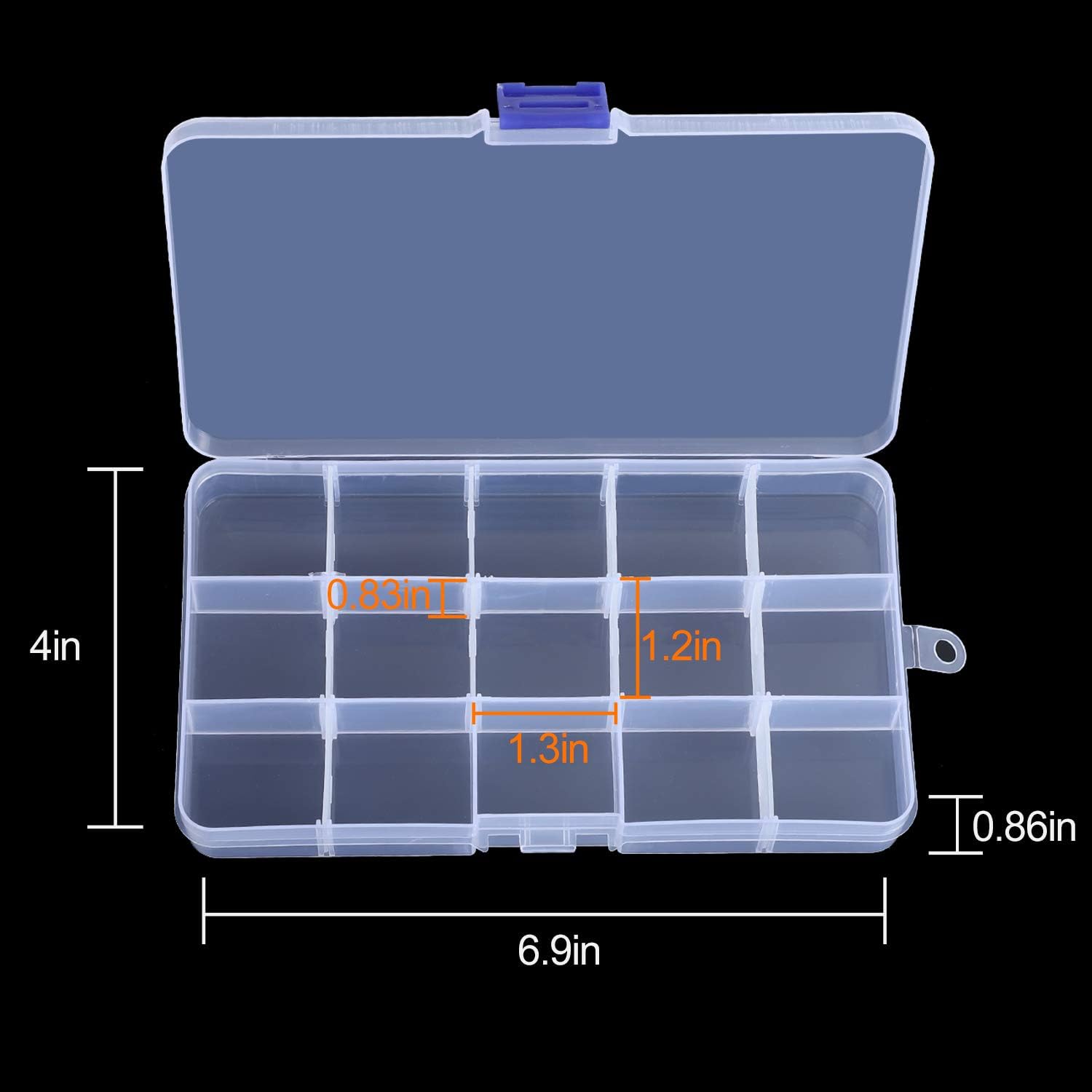 15 Grids Small Plastic Storage - огляд і ціна Tackle Box