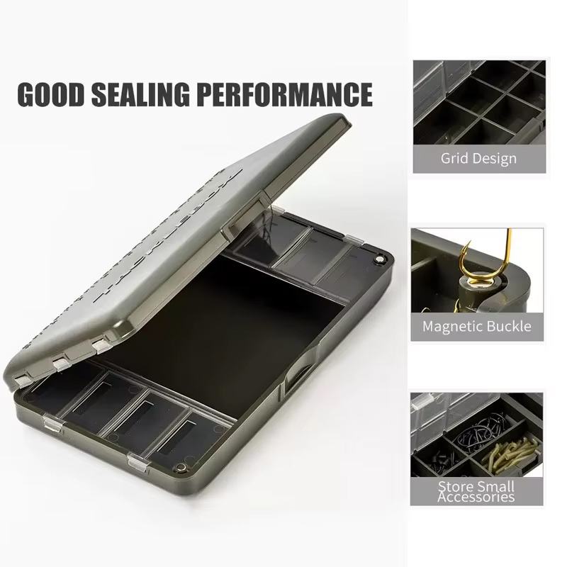Large Capacity Hard PVC Tackle - огляд і ціна Fishing Equipment Storage