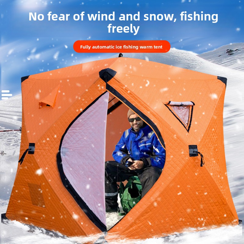 Ice Fishing Tent Thickened War - огляд і ціна Fishing Equipment You Need