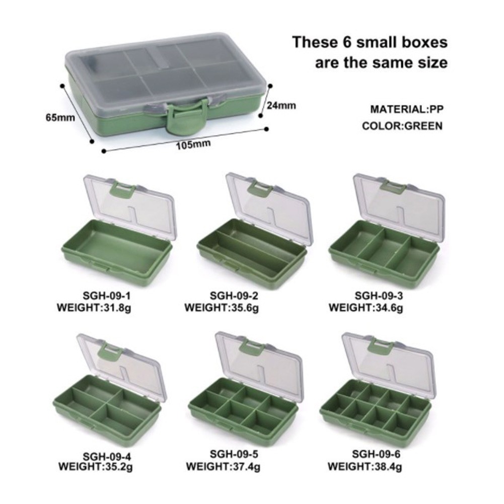 4/8grids Separate Storage Box, - огляд і ціна Fishing Equipment Storage