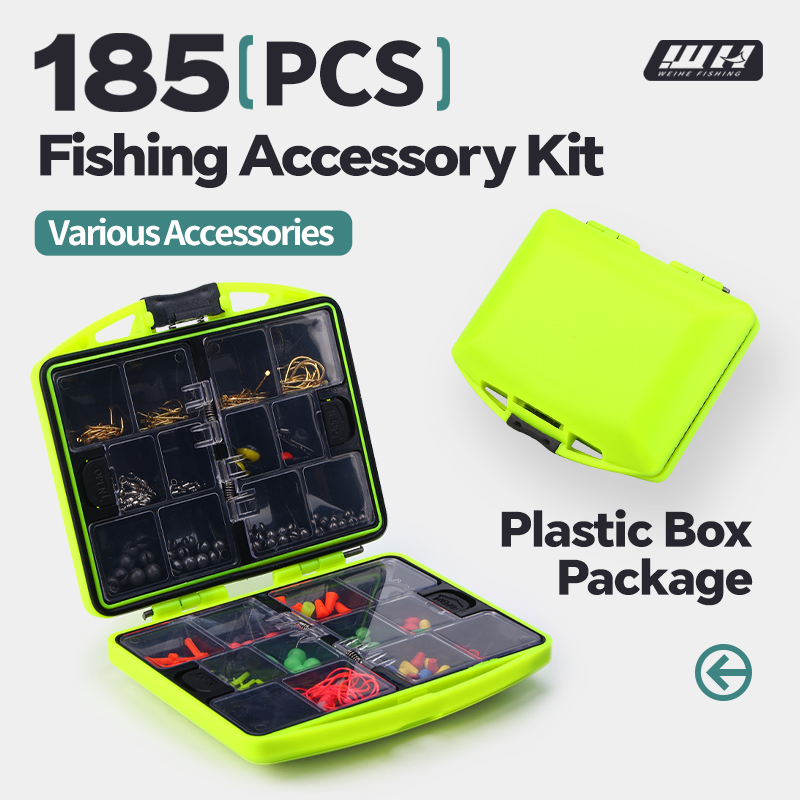 WEIHE 185pcs Fishing Accessori - огляд і ціна Fishing Equipment Storage