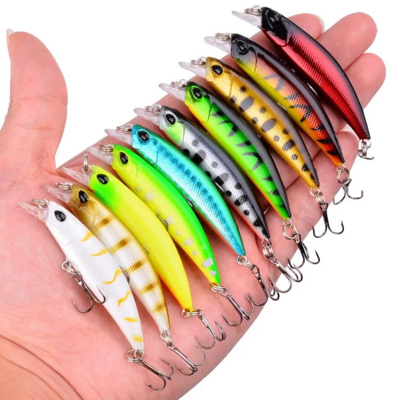 3/5/8PCS Random Fishing Lure S - огляд і ціна Fishing Equipment For Trout