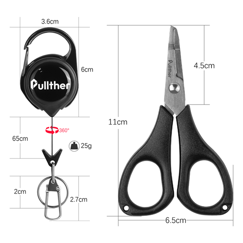 Pullther Braid Line Scissor Fi - огляд і ціна Tackle Box