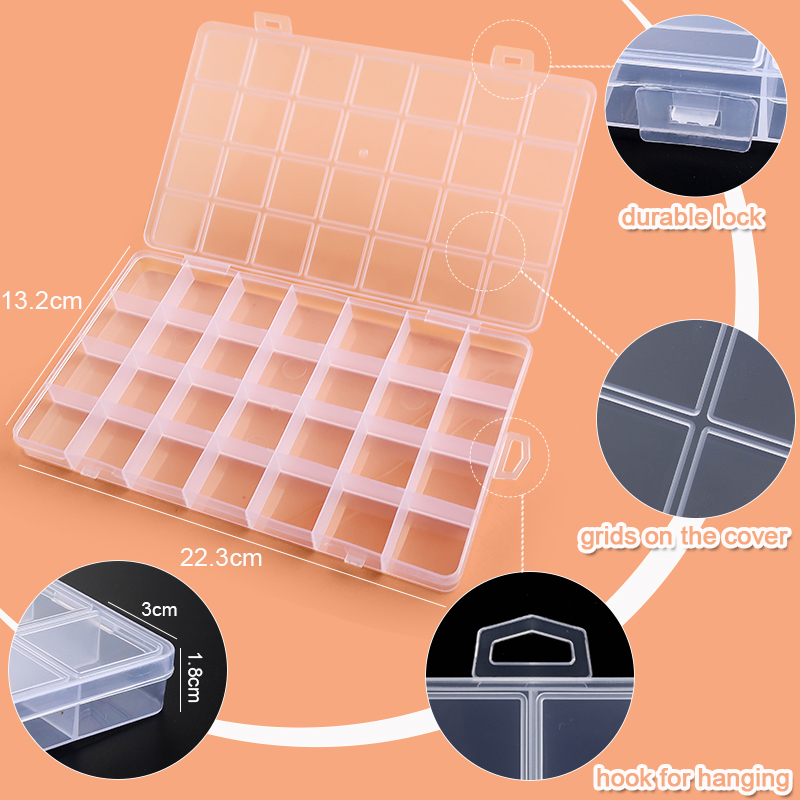 Plastic Clear Organizer Box Be - огляд і ціна Fishing Equipment Storage