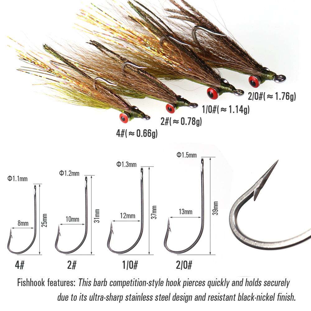 Wifreo 3pcs/6pcs Bucktail Clou - огляд і ціна Fishing Equipment For Trout