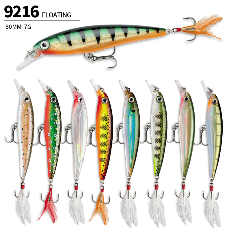 Floating Minnow Fishing Lures  - огляд і ціна Fishing Equipment For Trout