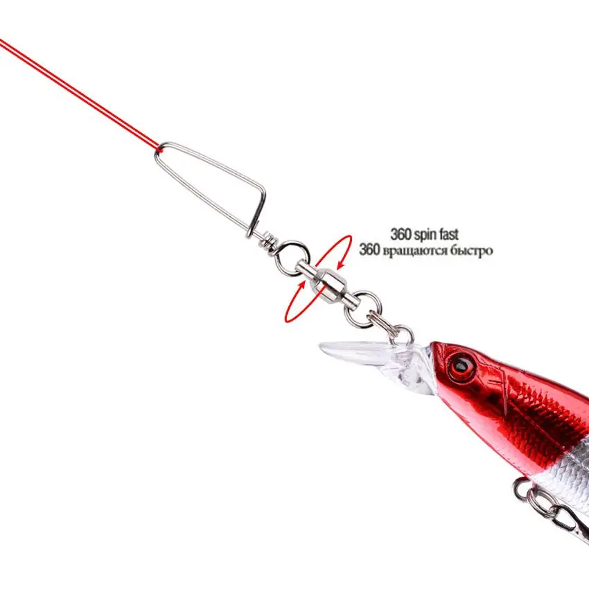 50pcs Fishing Ball Bearing Swi - огляд і ціна Tackle Box