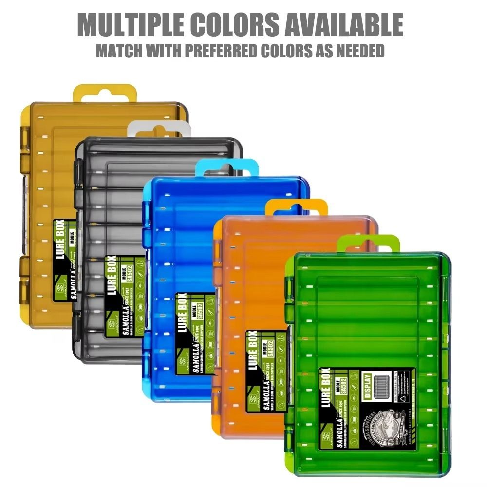Plastic Fishing Tackle Box Dou - огляд і ціна Tackle Box