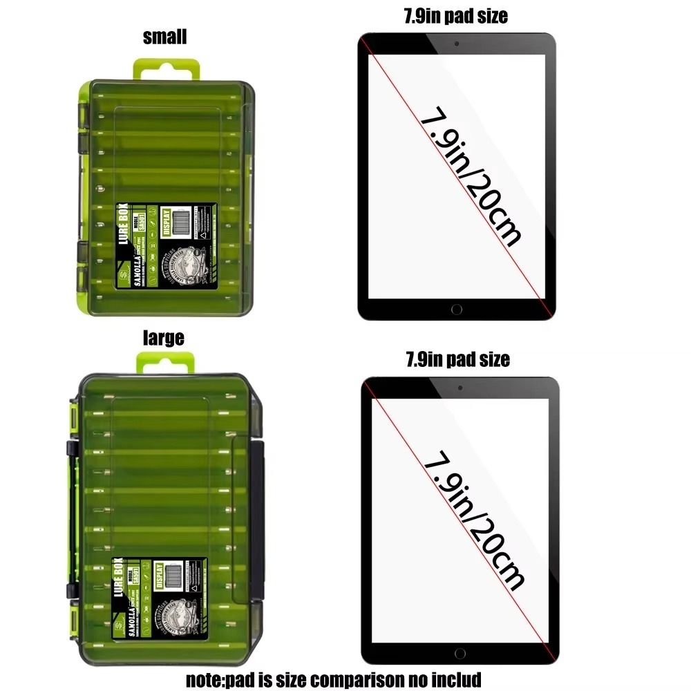 Plastic Fishing Tackle Box Dou - огляд і ціна Tackle Box