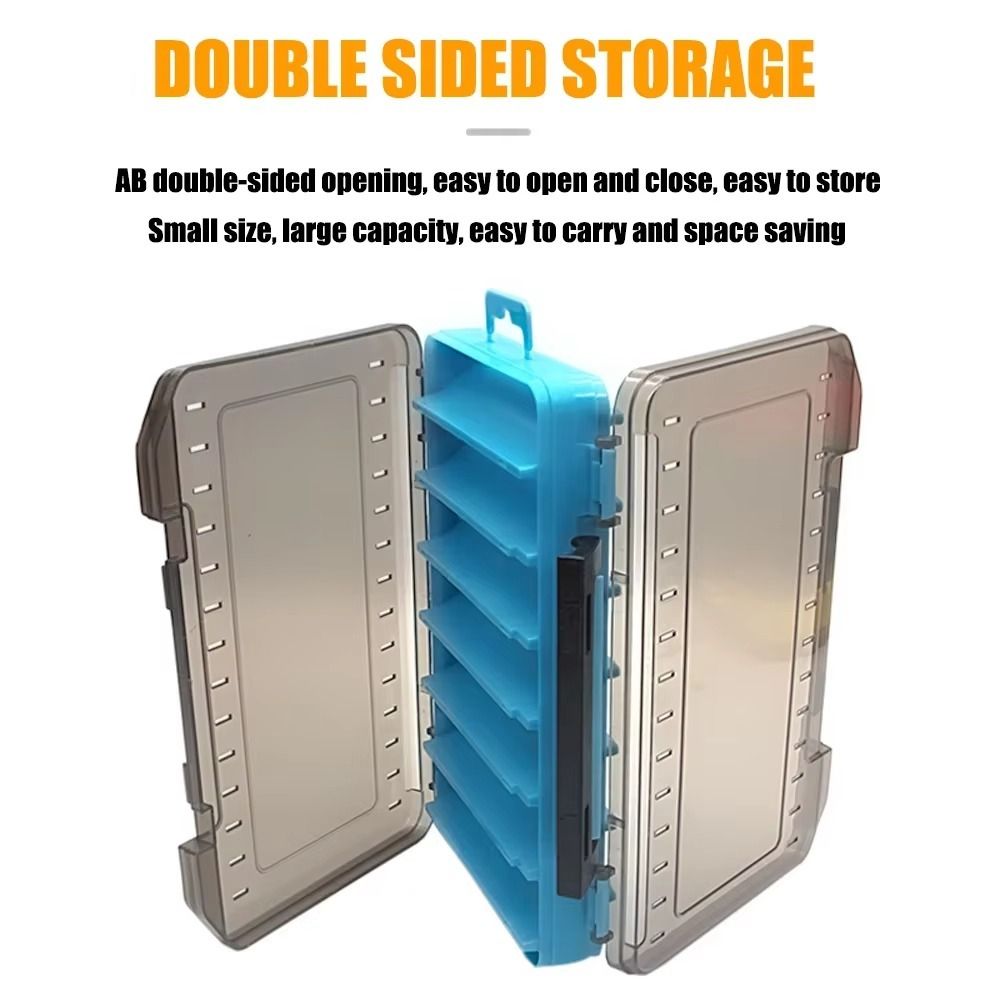 Plastic Fishing Tackle Box Dou - огляд і ціна Tackle Box