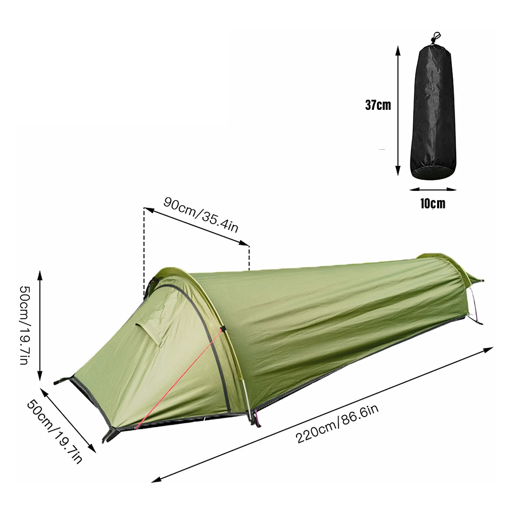 850g Ultralight 1 Person Tent  - огляд і ціна Fishing Equipment You Need